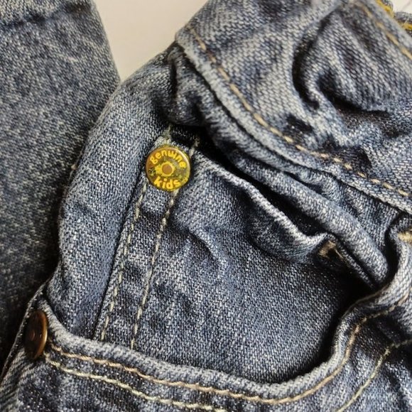 Oshkosh Genuine Kids - Boy's Size 4T - Adjustable Waist - Stonewashed Jeans - Picture 5 of 8